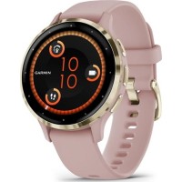 Смарт-часы Garmin Venu 3S, Dust Rose + Soft Gold, GPS (010-02785-03)
