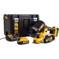 Электрорубанок DeWALT 18 В XR Li-lon, ширина 82 мм, 2*5Ah, кейс (DCP580P2)