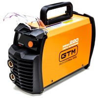Сварочный аппарат GTM инвертор MMA-220DS LED, 220А, 1,6-5,0мм, 220В дисплей (MMA-220DS LED)