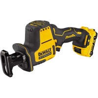 Сабельная пила DeWALT 10.8/12В XR Li-lon, бесщёточная, 2 АКБ, ЗУ, кейс TSTAK (DCS312D2)