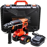 Перфоратор GTM RHC18/26BL, 18В, 2,5Дж, 0-1000об/мин 2x4Ah, кейс (RHC18/26BL)