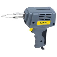 Паяльник электрический Sigma импульсный 200Вт с аксессуарами 5шт, кейс (2742061)