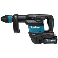 Отбойный молоток Makita HM001GM201 XGT, 40 В Мах, BL4040x2, DC40RA (HM001GM201)