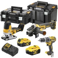 Набор электроинструментов DeWALT 3 ед. 18 В XR Li-lon, вес 11.7 кг, 2 кейса, 2 АКБ и ЗУ (DCK329P2T)
