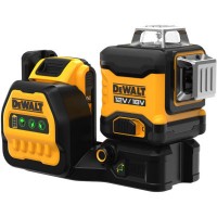 Лазерный нивелир DeWALT линейный 10.8/12/18В XR Li-Ion, зеленый луч, 1x2Ah 18V, TSTAK (DCE089D1G18)