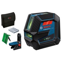 Лазерный нивелир Bosch GCL 2-50 G, до 15м, 0.3мм/м, з тримачем RM 10, чохол, мішень (0.601.066.M00)