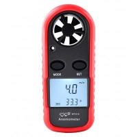 Анемометр Wintact цифровой 0,1-30м/с, -10-45°C (WT816)