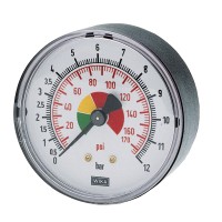 Манометр Airkraft для пистолета подкачки шин STG-29 (резьба сзади) (MAN-STG-29G)