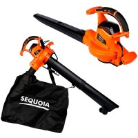 Пылесос садовый SEQUOIA 3.0 кВт, скорость воздуха 360 км/ч, травосборник 40 л (SEVB3036)