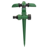 Дождеватель Grad круговой на пластиковом колышке с верхней подачей (ABS) (5014105)