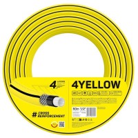 Поливочный шланг Cellfast 4YELLOW 1/2", 50м, 4 слоя, до 20бар -10…+50°C (10-502)