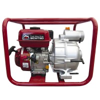 Мотопомпа Vulkan рукав 75мм, 58м3/час, подъем 26м, грязная вода (SCWT80)