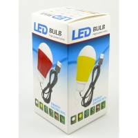 Светильник Dengos LED-BULB-5V5W-RED