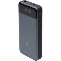 Батарея универсальная Vinga 30000 mAh 100W Display VA Grey (Li-Ion) (VPBB30100)