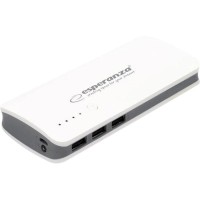 Батарея универсальная Esperanza 8000mAh input/Micro-USB, output/3*USB, White/Grey (EMP106WE)