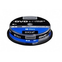 Диск DVD+R 10 Intenso 8.5Gb DL 8x Printable