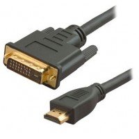 Кабель HDMI to DVI 18+1pin M, 3.0m Viewcon (VD 066-3м.)