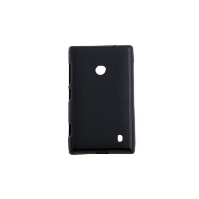 Чехол для моб. телефона Drobak для Nokia Lumia 525 (Black) Elastic PU (216396) Фото: Чехол для моб. телефона Drobak для Nokia Lumia 525 (Black) Elastic PU (216396)