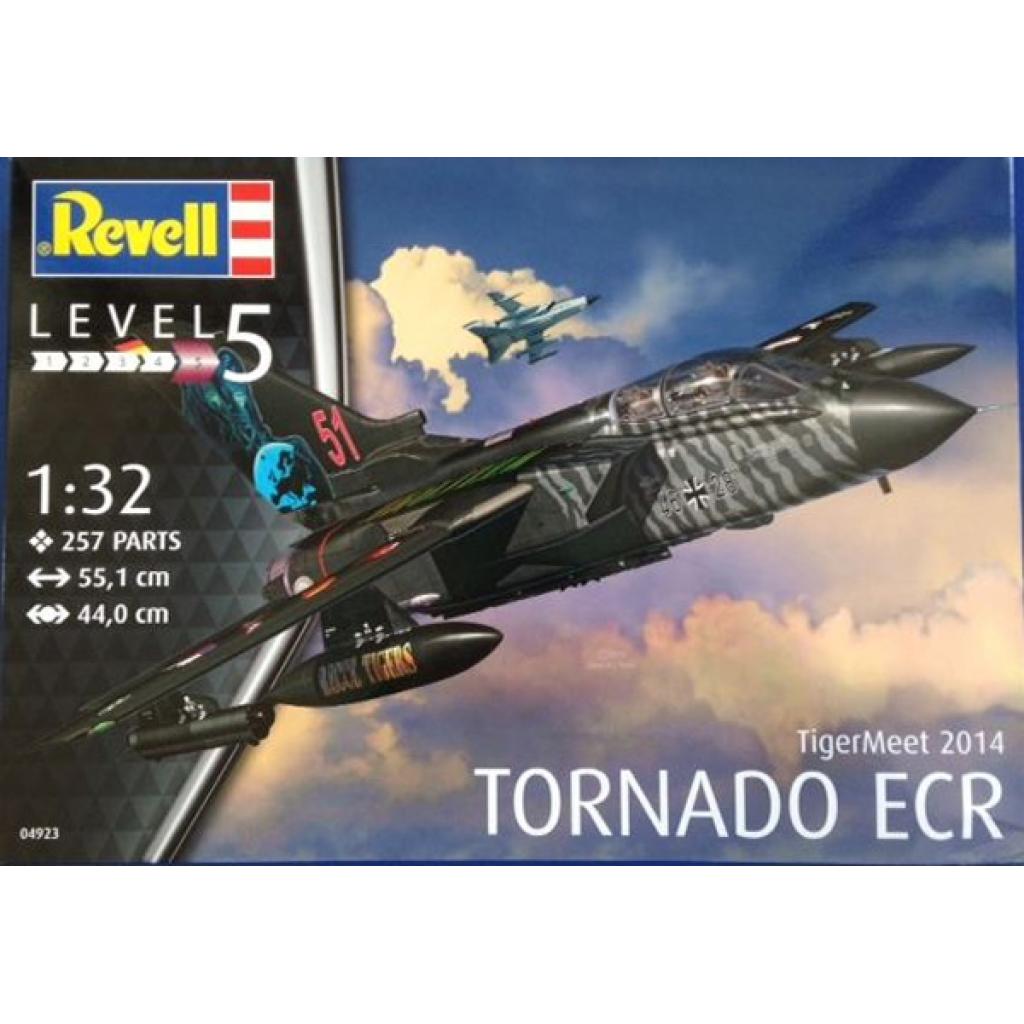 Сборная модель Revell Многоцелевой боевой самолет Tornado ECR TigerMeet 1:32 (4923) Фото: Сборная модель Revell Многоцелевой боевой самолет Tornado ECR TigerMeet 1:32 (4923)