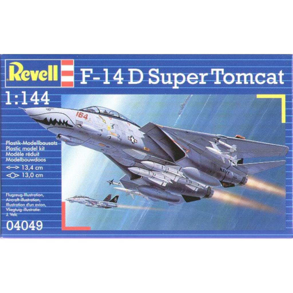 Сборная модель Revell Самолет F-14D Super Tomcat 1:144 (4049) Фото: Сборная модель Revell Самолет F-14D Super Tomcat 1:144 (4049)