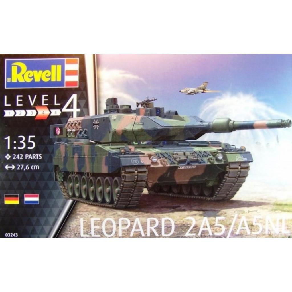 Сборная модель Revell Танк Leopard 2A5 / A5NL 1:35 (3243) Фото: Сборная модель Revell Танк Leopard 2A5 / A5NL 1:35 (3243)
