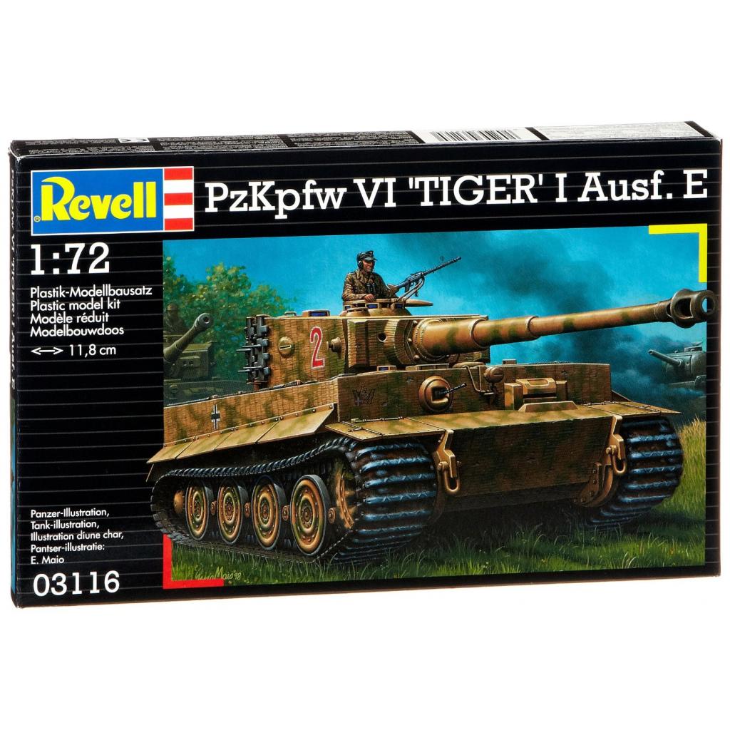 Сборная модель Revell Танк PzKpfw IV Tiger I Ausf.E1:72 (3116) Фото: Сборная модель Revell Танк PzKpfw IV Tiger I Ausf.E1:72 (3116)