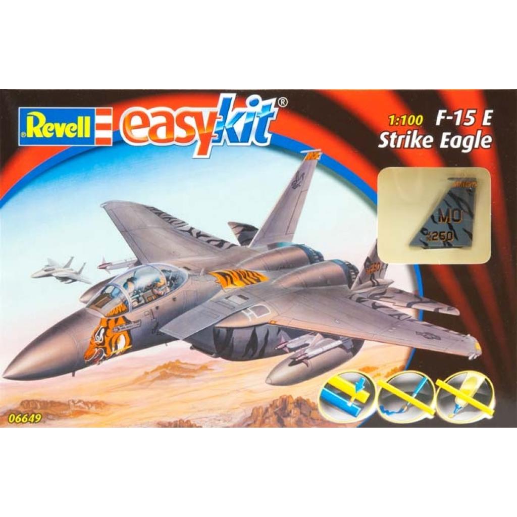 Сборная модель Revell Тактический истребитель F-15 Eagle 1:100 (6649) Фото: Сборная модель Revell Тактический истребитель F-15 Eagle 1:100 (6649)