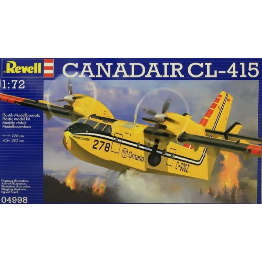 Сборная модель Revell Самолет-амфибия Canadair CL-415 1:72 (4998) Фото: Сборная модель Revell Самолет-амфибия Canadair CL-415 1:72 (4998)