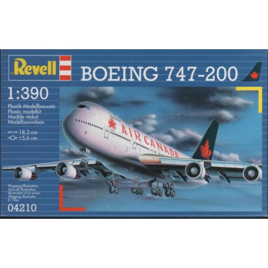 Сборная модель Revell Самолет Boeing 747 Air Canada 1:390 (4210) Фото: Сборная модель Revell Самолет Boeing 747 Air Canada 1:390 (4210)