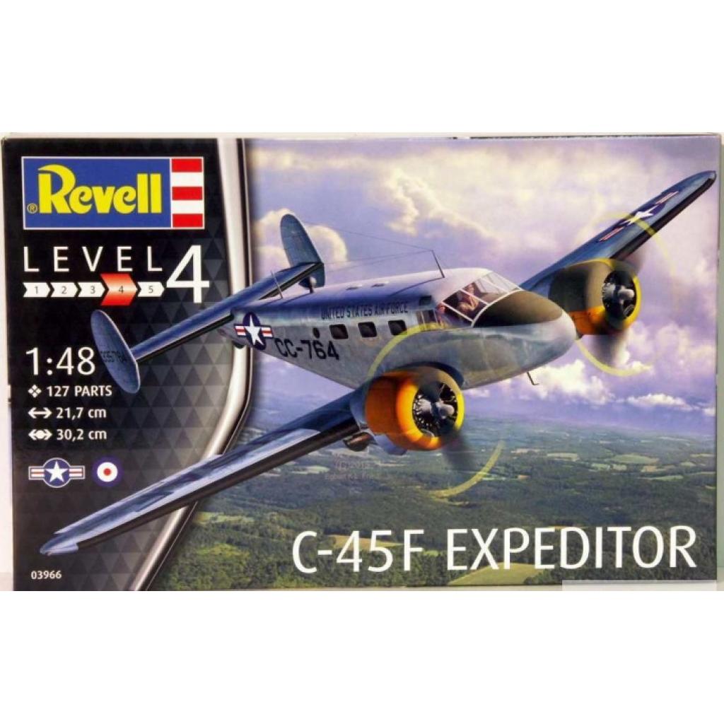 Сборная модель Revell Самолет C-45F Expeditor 1:48 (3966) Фото: Сборная модель Revell Самолет C-45F Expeditor 1:48 (3966)