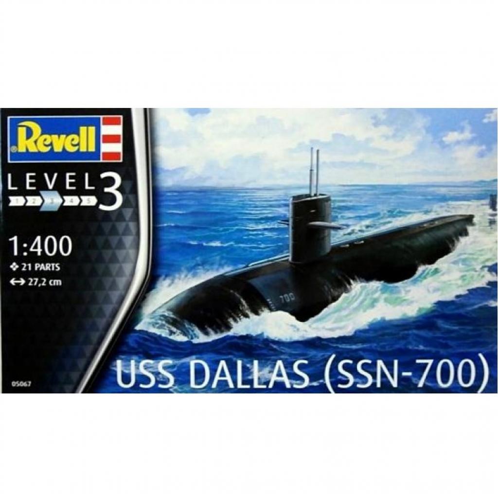 Сборная модель Revell Подводная лодка USS DALLAS SSN-700 1:400 (5067) Фото: Сборная модель Revell Подводная лодка USS DALLAS SSN-700 1:400 (5067)