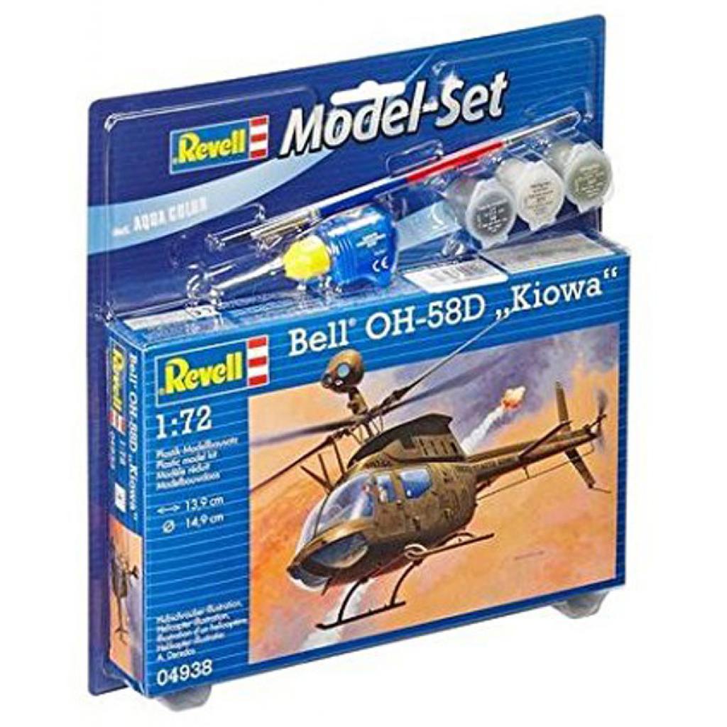 Сборная модель Revell Многоцелевой вертолёт Bell OH-58D Kiowa 1:72 (64938) Фото: Сборная модель Revell Многоцелевой вертолёт Bell OH-58D Kiowa 1:72 (64938)