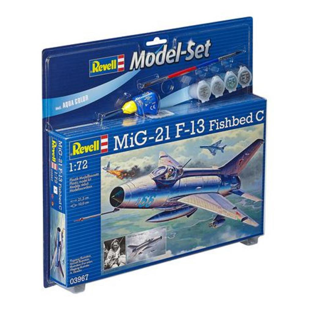 Сборная модель Revell Многоцелевой истребитель MiG-21 F-13 Fishbed C 1:72 (63967) Фото: Сборная модель Revell Многоцелевой истребитель MiG-21 F-13 Fishbed C 1:72 (63967)