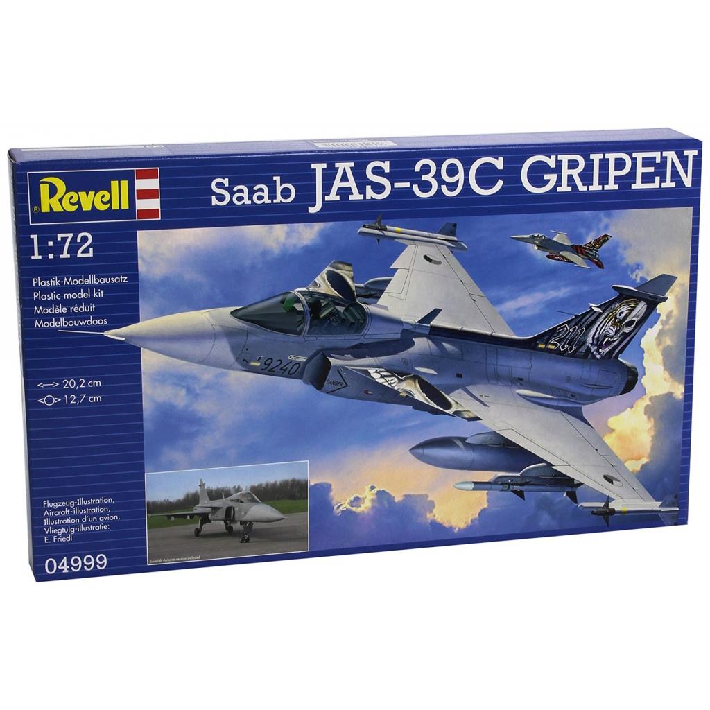 Сборная модель Revell Многоцелевой истребитель Saab JAS 39C Gripen 1:72 (4999) Фото: Сборная модель Revell Многоцелевой истребитель Saab JAS 39C Gripen 1:72 (4999)