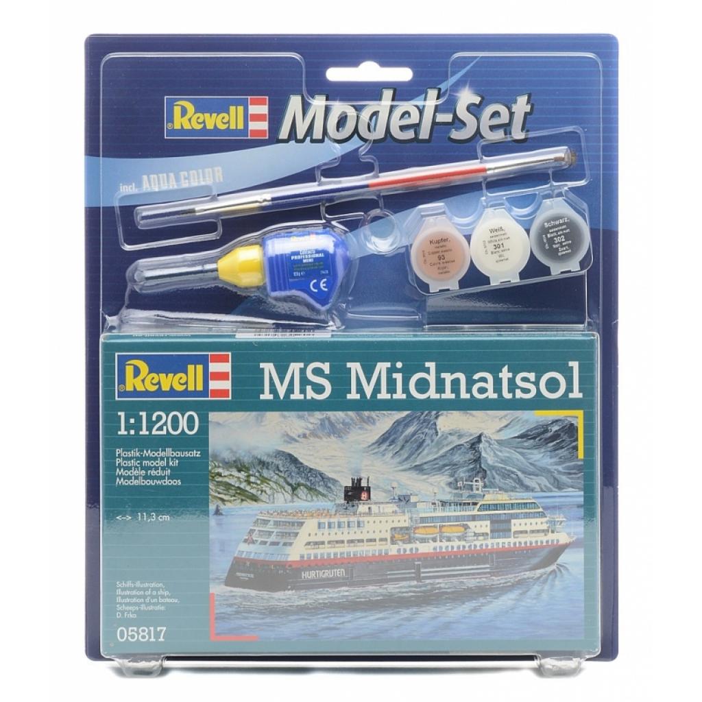 Сборная модель Revell Круизный лайнер MS Midnatsol 1:1200 (65817) Фото: Сборная модель Revell Круизный лайнер MS Midnatsol 1:1200 (65817)