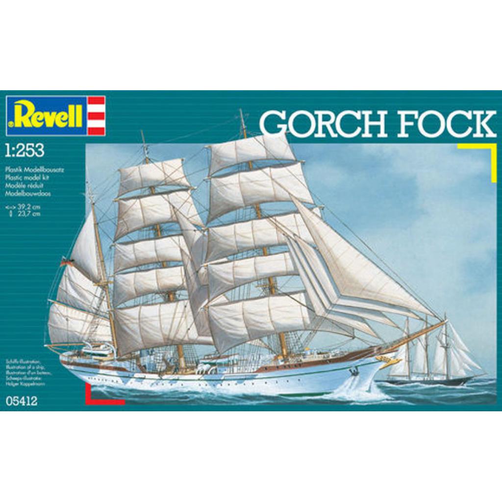 Сборная модель Revell Корабль Gorch Fock 1:253 (5412) Фото: Сборная модель Revell Корабль Gorch Fock 1:253 (5412)