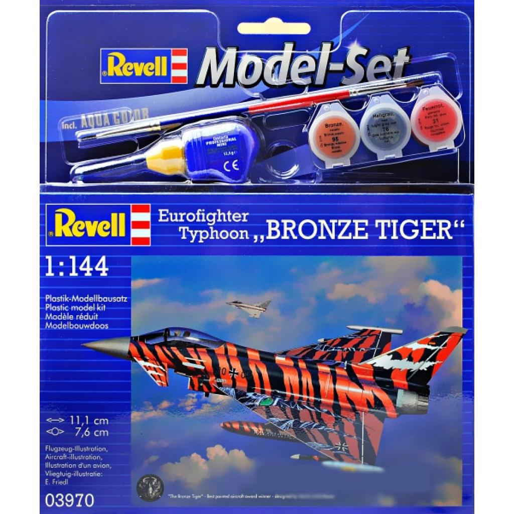 Сборная модель Revell Истребитель Eurofighter Bronze Tiger 1:144 (63970) Фото: Сборная модель Revell Истребитель Eurofighter Bronze Tiger 1:144 (63970)
