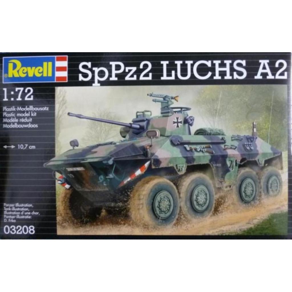 Сборная модель Revell Боевая разведывательная машина SpPz 2 Luchs 1:72 (3208) Фото: Сборная модель Revell Боевая разведывательная машина SpPz 2 Luchs 1:72 (3208)