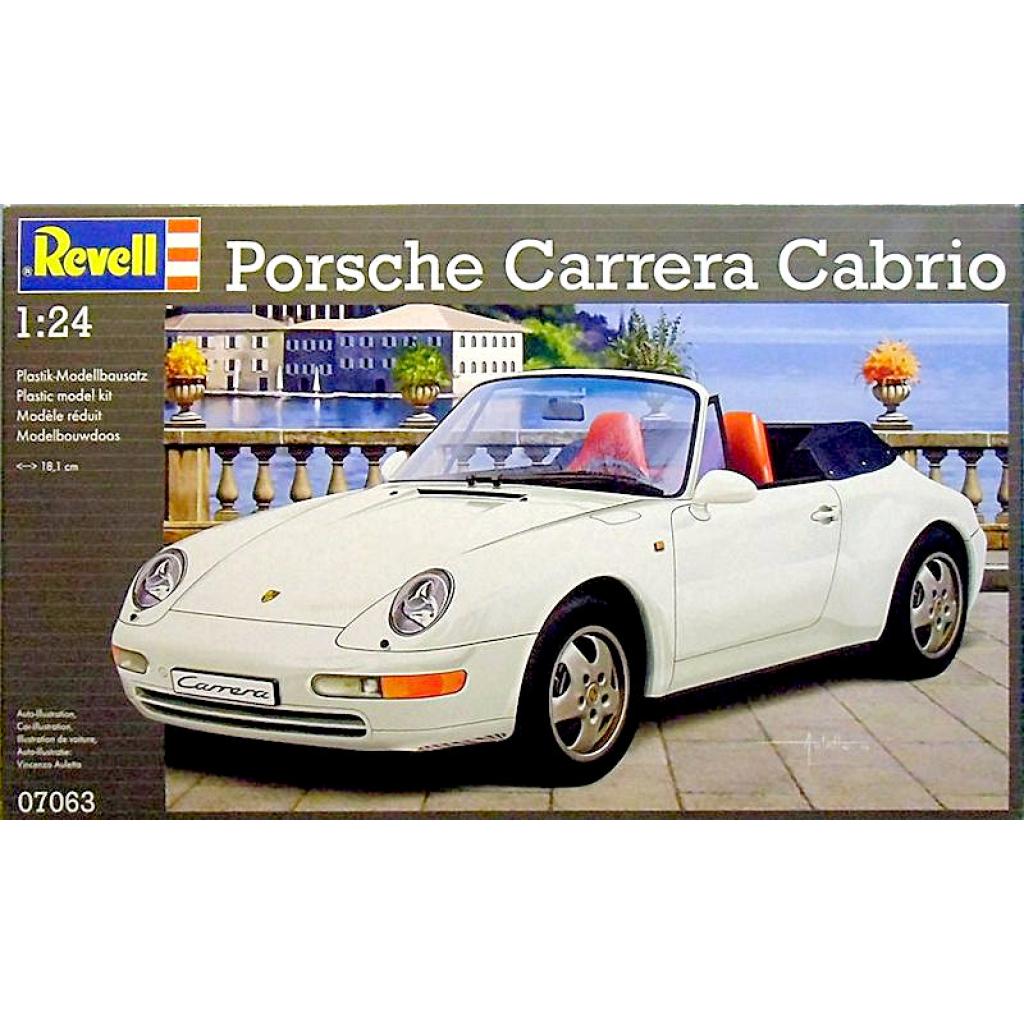 Сборная модель Revell Автомобиль Porsche 911 Carrera Cabrio 1:24 (7063) Фото: Сборная модель Revell Автомобиль Porsche 911 Carrera Cabrio 1:24 (7063)