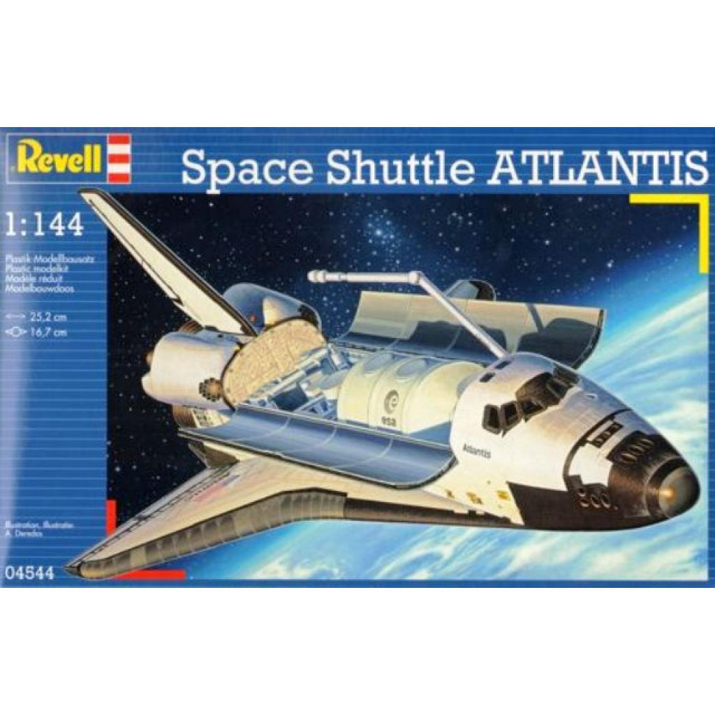 Сборная модель Revell Космический корабль Space Shuttle Atlantis 1:144 (4544) Фото: Сборная модель Revell Космический корабль Space Shuttle Atlantis 1:144 (4544)