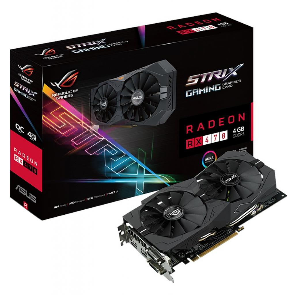 Видеокарта ASUS Radeon RX 470 4096Mb ROG STRIX OC GAMING (STRIX-RX470-O4G-GAMING) Фото: Видеокарта ASUS Radeon RX 470 4096Mb ROG STRIX OC GAMING (STRIX-RX470-O4G-GAMING)