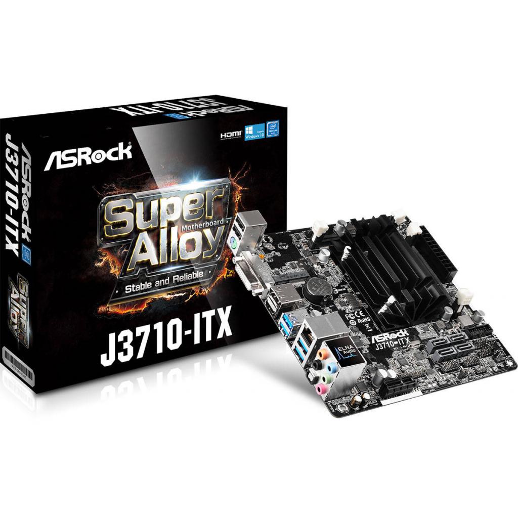 Материнская плата ASRock J3710-ITX Фото: Материнская плата ASRock J3710-ITX