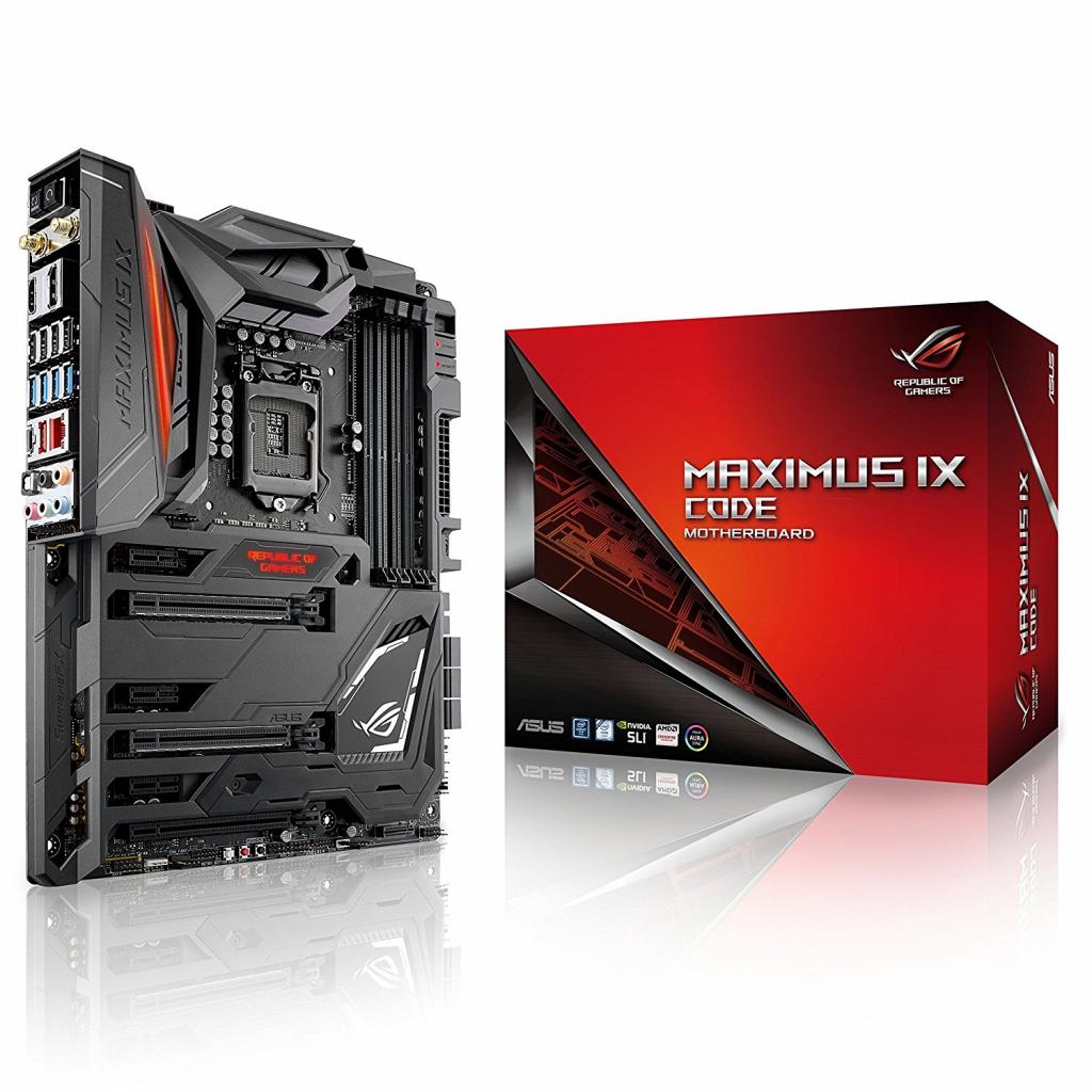 Материнская плата ASUS MAXIMUS IX CODE Фото: Материнская плата ASUS MAXIMUS IX CODE