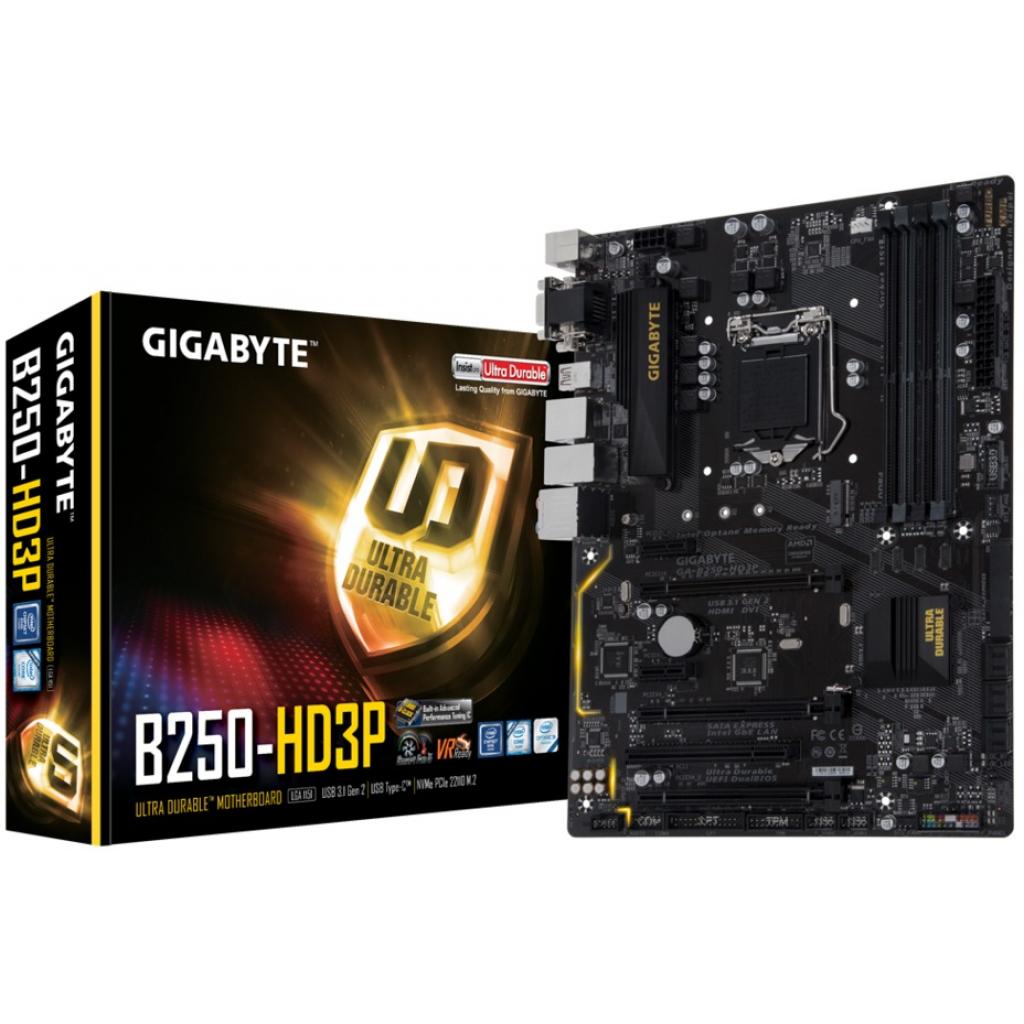 Материнская плата GIGABYTE GA-B250-HD3P Фото: Материнская плата GIGABYTE GA-B250-HD3P
