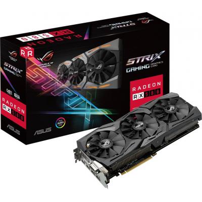 Видеокарта ASUS Radeon RX 580 8192Mb ROG STRIX GAMING (ROG-STRIX-RX580-8G-GAMING) Фото: Видеокарта ASUS Radeon RX 580 8192Mb ROG STRIX GAMING (ROG-STRIX-RX580-8G-GAMING)