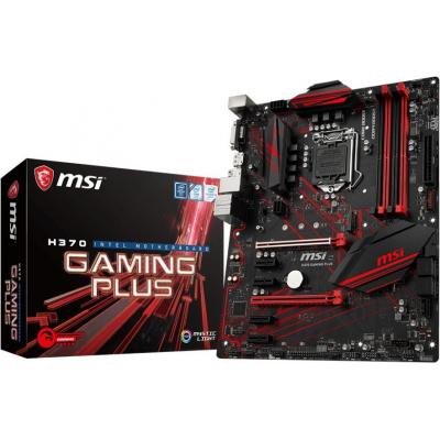 Материнская плата MSI H370 GAMING PLUS Фото: Материнская плата MSI H370 GAMING PLUS