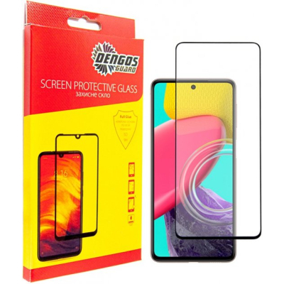 Стекло защитное Dengos Full Glue Samsung Galaxy M53 5G (TGFG-214) Фото: Стекло защитное Dengos Full Glue Samsung Galaxy M53 5G (TGFG-214)