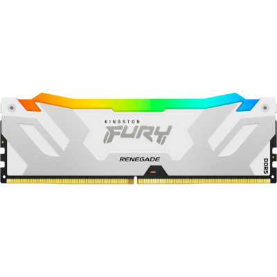 Модуль памяти для компьютера DDR5 16GB 7200 MHz Renegade RGB White XMP Kingston Fury (ex.HyperX) (KF572C38RWA-16) Фото: Модуль памяти для компьютера DDR5 16GB 7200 MHz Renegade RGB White XMP Kingston Fury (ex.HyperX) (KF572C38RWA-16)