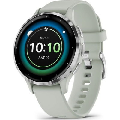 Смарт-часы Garmin Venu 3S, Sage Gray + Passivated, GPS (010-02785-01) Фото: Смарт-часы Garmin Venu 3S, Sage Gray + Passivated, GPS (010-02785-01)