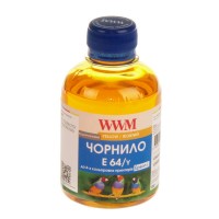 Чернила WWM Epson L100/110/200/210/300/350/355/550/555, Yellow, 200 г (E64/Y)